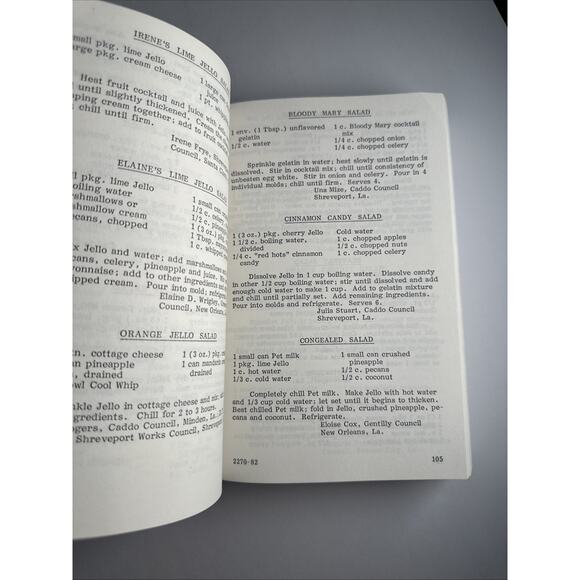 POTS PANS and PIONEERS III VOL 3 COOKBOOK Louisiana Chapter 24 Telephone America - Picture 10 of 10